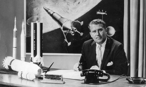 Comment trouvez-vous la façon dont Wernher von Braun a été traité par les USA ?