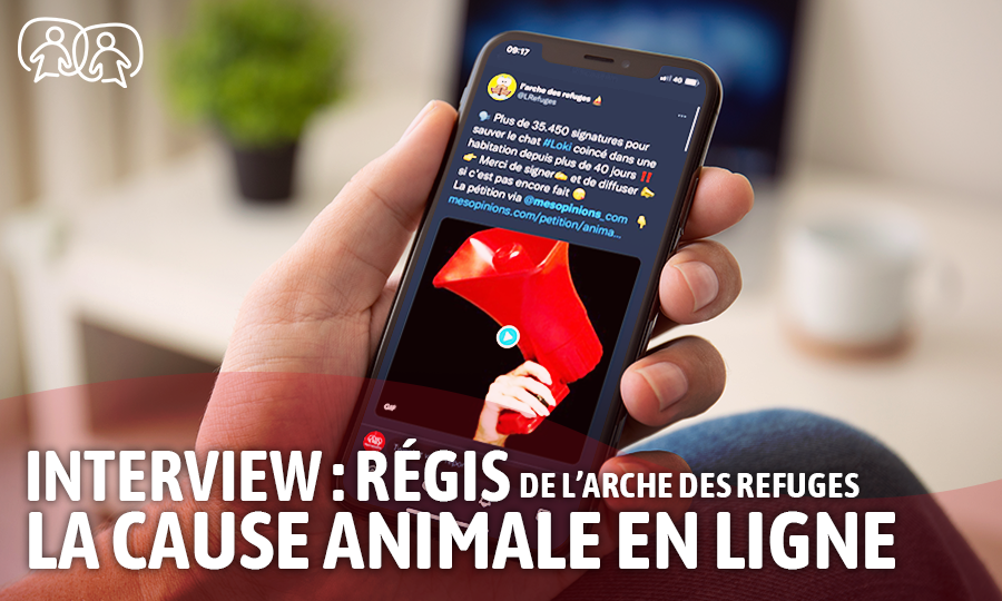 Défendre la protection animale en ligne : rencontre avec Régis, militant de l’arche des Refuges