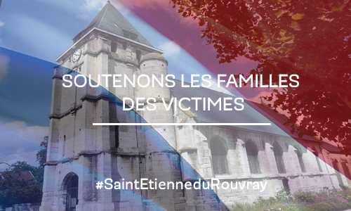 #SaintEtienneDuRouvray Tous unis contre le terrorisme