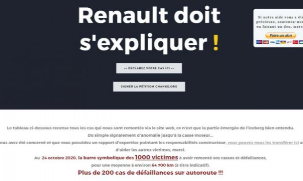 Pétition : Alerte défaillances moteurs Renault-Nissan...