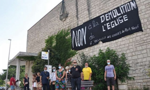 Pétition : Non à la destruction de l'église Saint Joseph de Port-Neuf