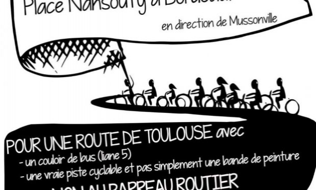 Pétition : Aménagement d'une piste cyclable sur la route de Toulouse (Bordeaux, Bègles, Talence, Villenave d'Ornon)