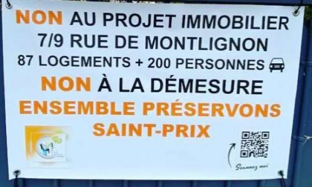Pétition : Pour l'annulation du projet d'extension du CPCV de Saint Prix