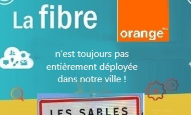 Petition : Exigeons la fin rapide du déploiement de la fibre optique aux Sables d'Olonne et à la Roche-sur-Yon !