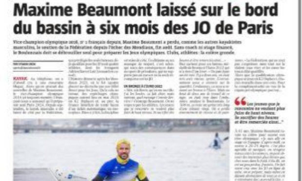 Pétition : Soutien à la lettre ouverte des clubs de la FFCK à Madame la Ministre des Sports.