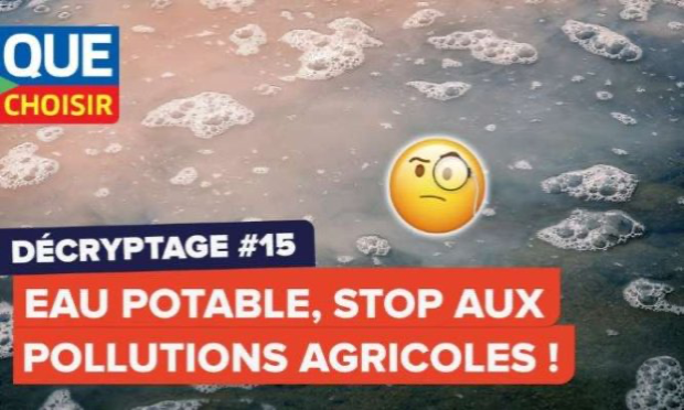 Pétition : Pour une amélioration de la qualité de l'eau distribuée