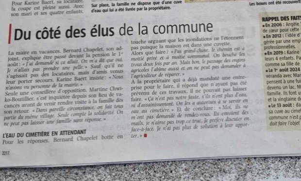 Petition : Famille prisonnière de son habitation depuis 1 semaine !