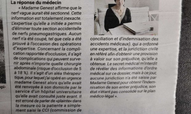 Pétition : Condamné pour une erreur médicale l'assurance refuse l'indemnisation