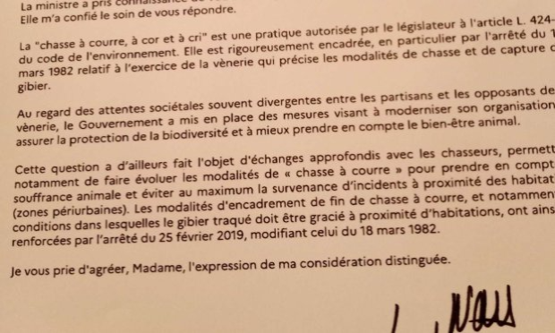 Pétition : Pour l'abolition de la chasse à courre