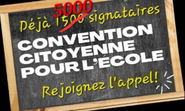 Pétition : Appel à une Convention Citoyenne pour l’École