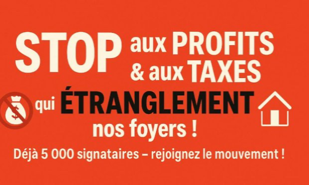 Petition : Stop aux Profits des Fournisseurs et aux Taxes qui Étranglent les Foyers