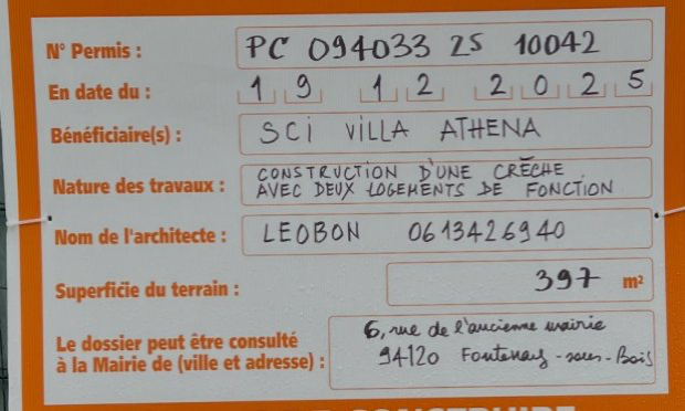 Petition : Implantation de crèche Villa Eugénie : risque de perte de quiétude pour tout le quartier