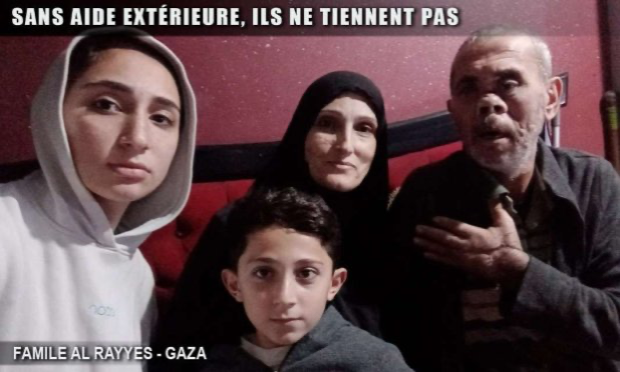 Petition : Appel citoyen pour l’évacuation médicale urgente de la famille AL RAYYES à Gaza