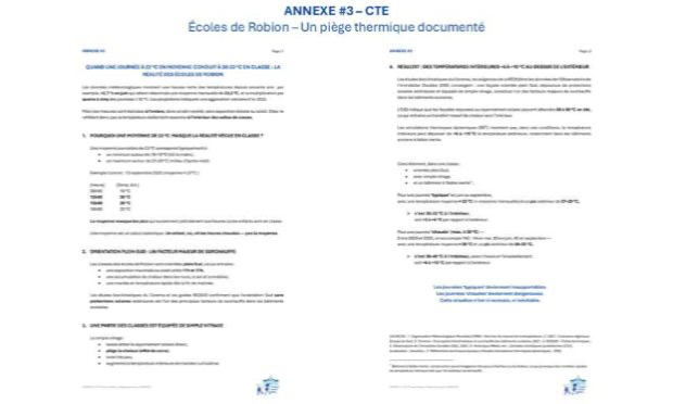 Pétition : Climatiser l’école de Robion : protégeons nos enfants des fortes chaleurs