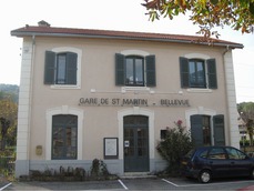 Non à la fermeture de la gare de Saint-Martin-Bellevue