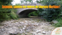 Ensemble, sauvons les rivières de Charente-Maritime !