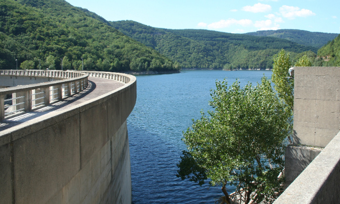 Réhabilitation de la mise à l'eau du barrage d'Avène