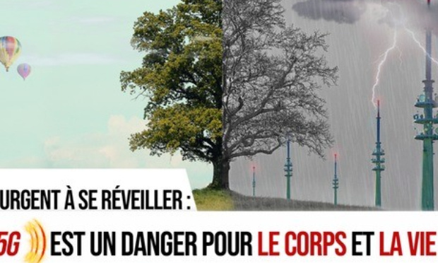 Appel urgent &agrave; se r&eacute;veiller : la 5G est un danger pour le corps et la vie !