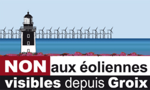 Non aux éoliennes visibles depuis Groix