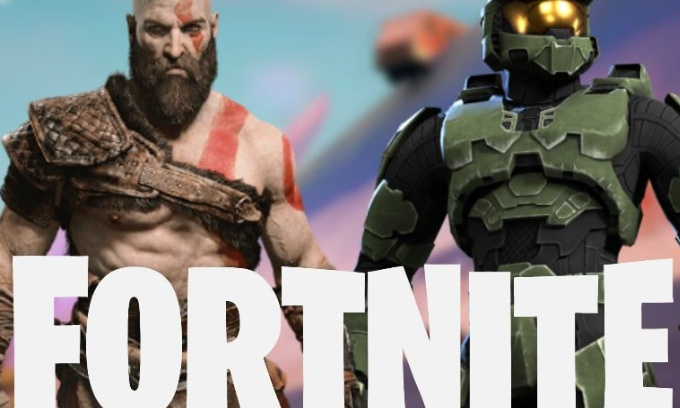 No skin of kratos and master chief in fortnite
