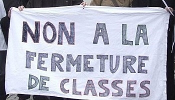 Contre la fermeture à la rentrée de la classe pour l’inclusion scolaire (CLIS) de l’école de l’Amont-Quentin !