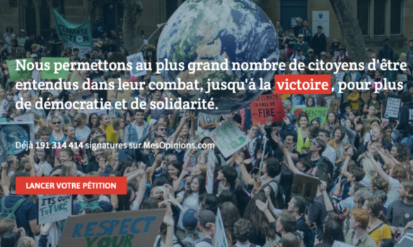 Pour que MesOpinions.com ouvrent les commentaires aux membres qui n'ont pas sign&eacute; la p&eacute;tition