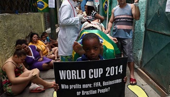 Aidons le Brésil grâce au sport et à la Coupe du monde !