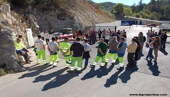 Non à la déchetterie de Montfavet !