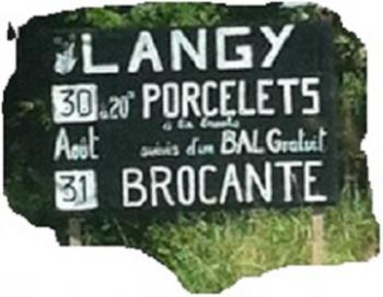 Stop aux porcelets à la braise à Langy dans l'Allier en Auvergne !