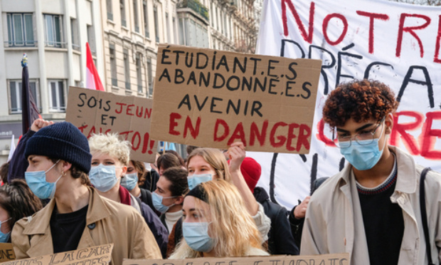 La situation des étudiants en France