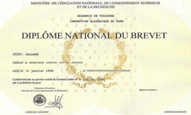 Annulation du Brevet 2021
