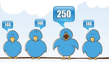 Plus de 140 signes sur Twitter !