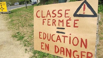 Pétition contre la fermeture d'une classe à l'école de Miradoux
