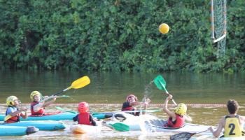 Action Kayak sur site pour le périscolaire 2015-2016