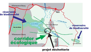 Pas de déchetterie au Lac du héron - Sauvons les corridors écologiques