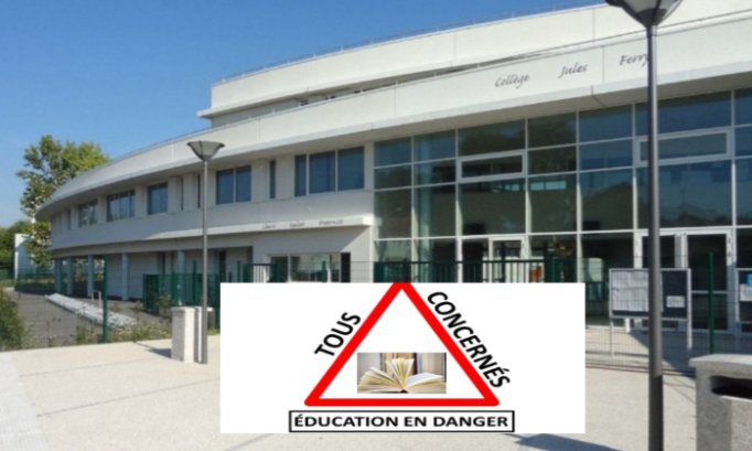 Collège Jules Ferry en danger