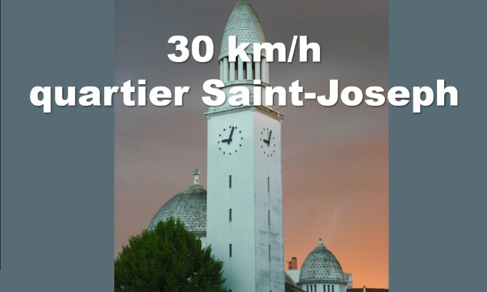 Vitesse excessive quartier Saint-Joseph