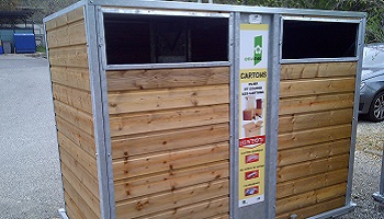 Suppression imposée onéreuse de conteneurs de tri verre et emballages ménagers