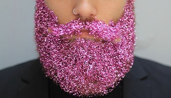 Une Glitter Beard pour la fin d'année ! Pour que la joie soit partout.