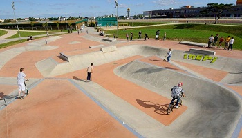 Un espace de glisse à Versailles