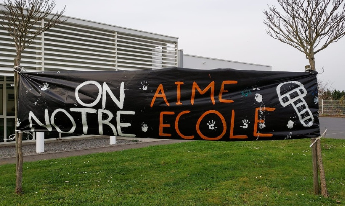 Touche pas à ma classe ! Non à une nouvelle fermeture de classe !