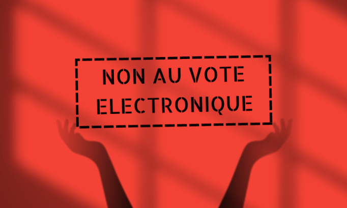 Non à la mise en place du vote électronique pour les élections législatives de 2022