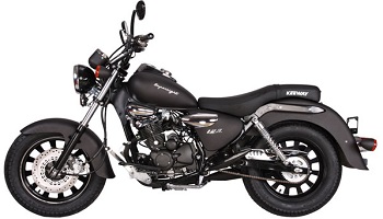 Une modification sur la cylindrée des motos 125