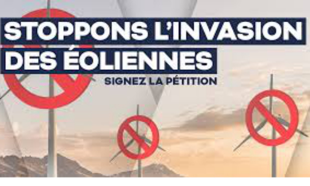 Non aux éoliennes à Couffy