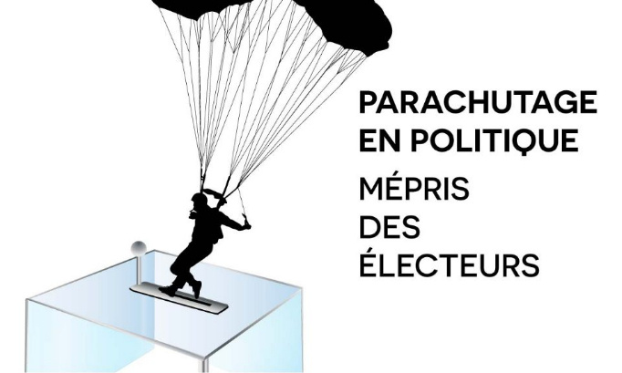 Contre le parachutage d’une candidate ecolo hors sol sur la troisième circonscription* de la Drôme.
