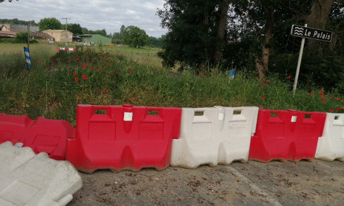 Pour l'ouverture du pont routier de notre village !