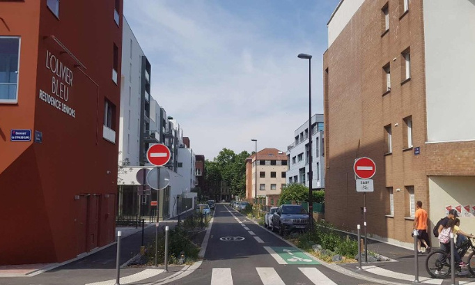 Remettez le sens unique de la rue Bayard à LILLE, de Bd de Strasbourg vers Bd Victor Hugo