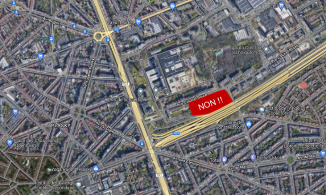 NON À LA CRÉATION D'UN CENTRE D'ACCEUIL POUR MIGRANTS À SCHAERBEEK !