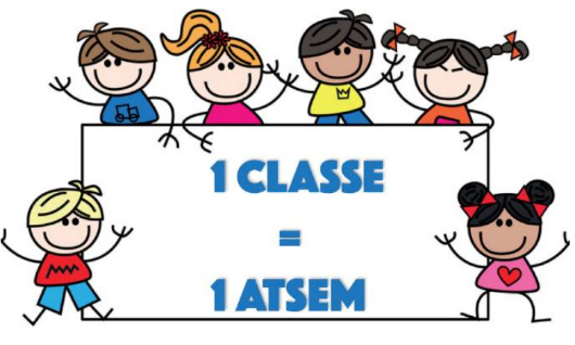 Pour le maintien de 1 ATSEM par classe à Apprieu !