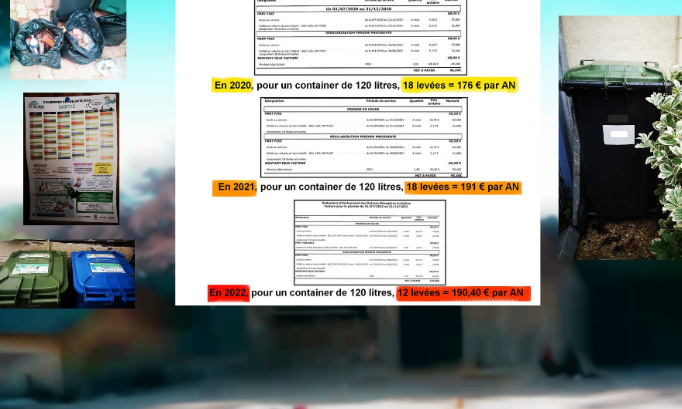 NON &Agrave; LA NOUVELLE REDEVANCE PUNITIVE DES ORDURES M&Eacute;NAG&Egrave;RES DE LA COMMUNAUTE D&rsquo;AGGLOMERATION DE SAINTES.